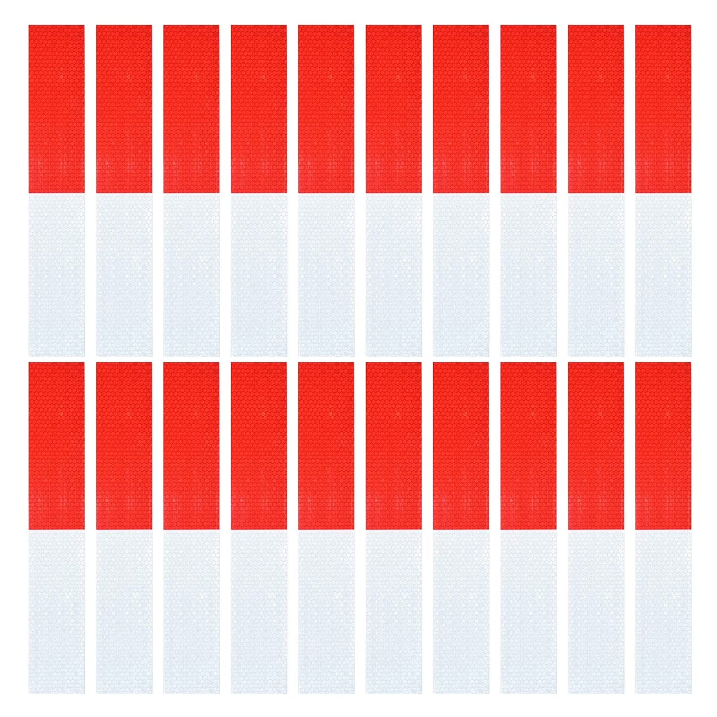 Red & White DOT Reflective Strips